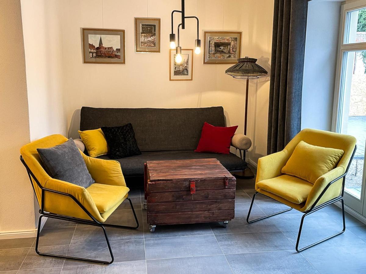 Stilvolle, Zentrale Ferienwohnung Bocksbruecke Mit Parkplatz Salzwedel Eksteriør billede